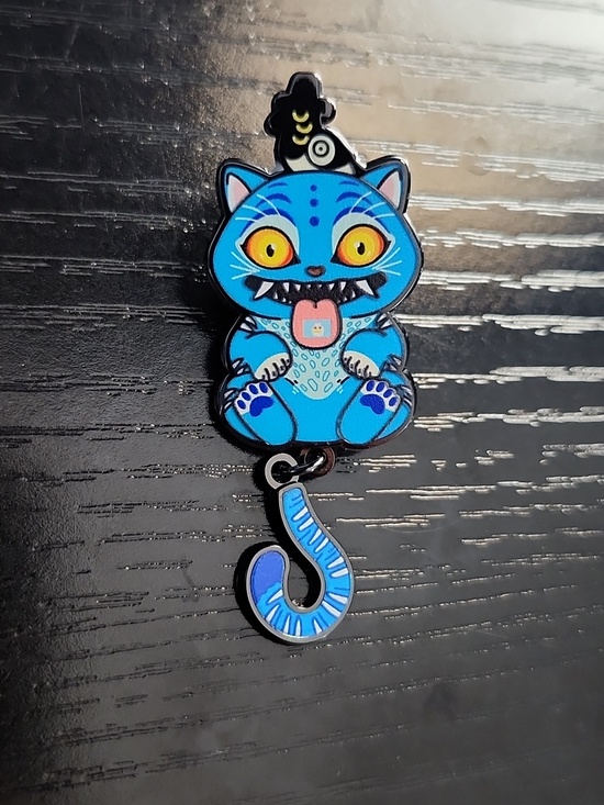 K-Pop Demon Hunters Jewelry - K-Pop Demon Hunters Derpy Tiger Inspired Enamel Pin
